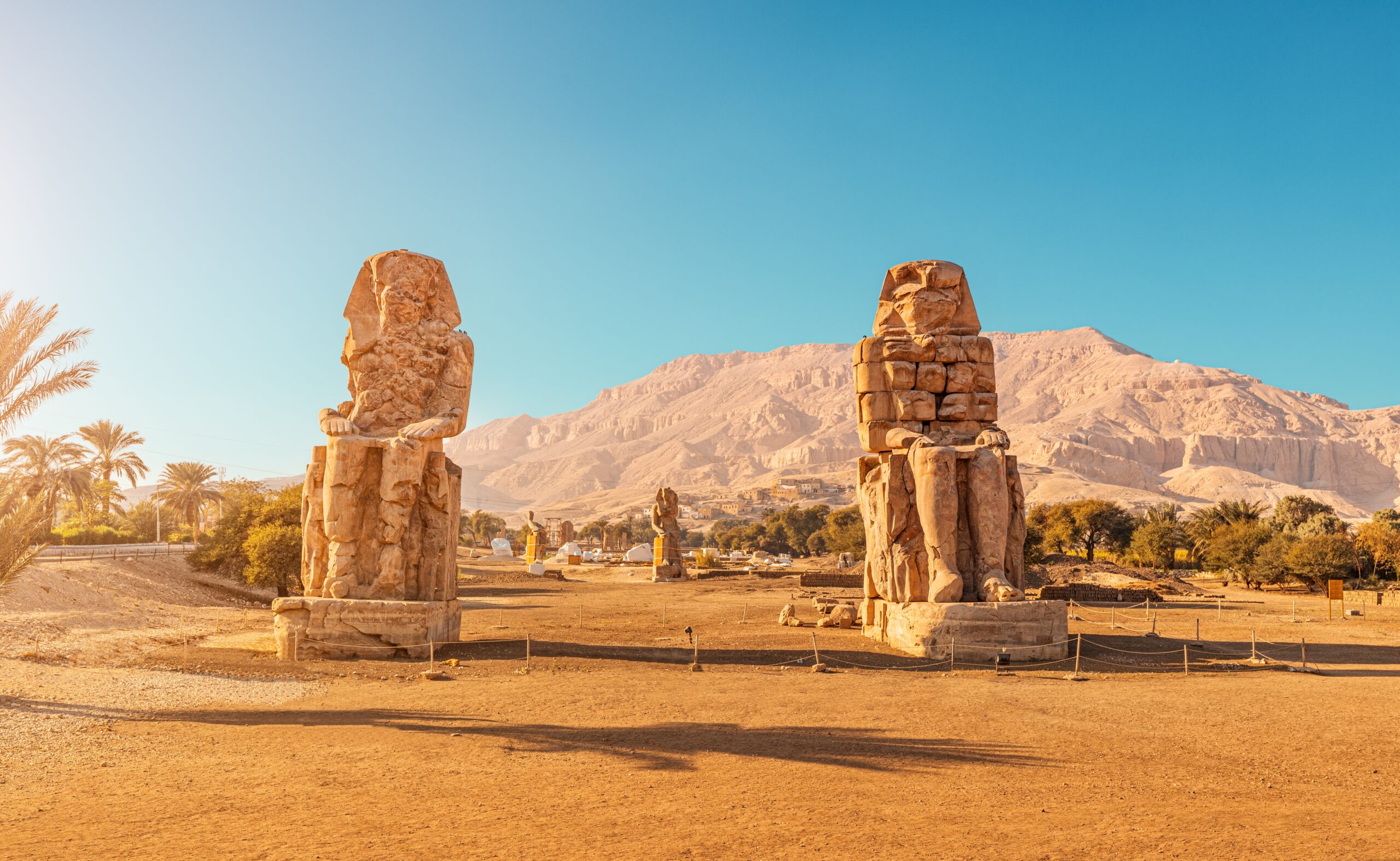 Image of The Colossi of Memnon