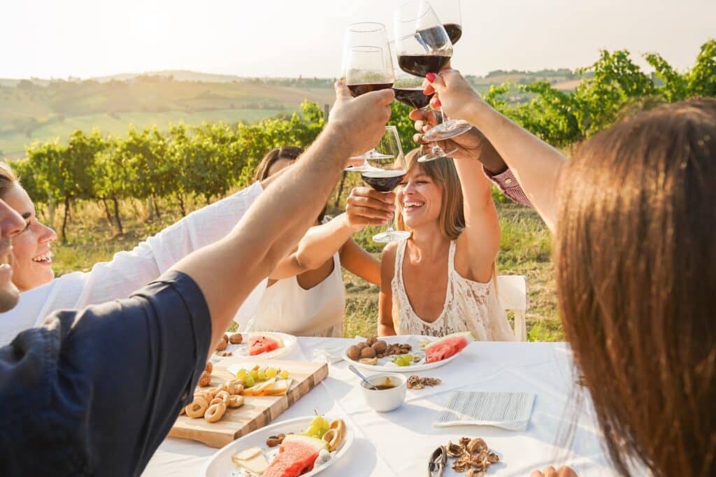 Charlottesville’s wineries are at their most scenic in fall, offering tastings, live music, and sweeping views of the Blue Ridge dressed in color.