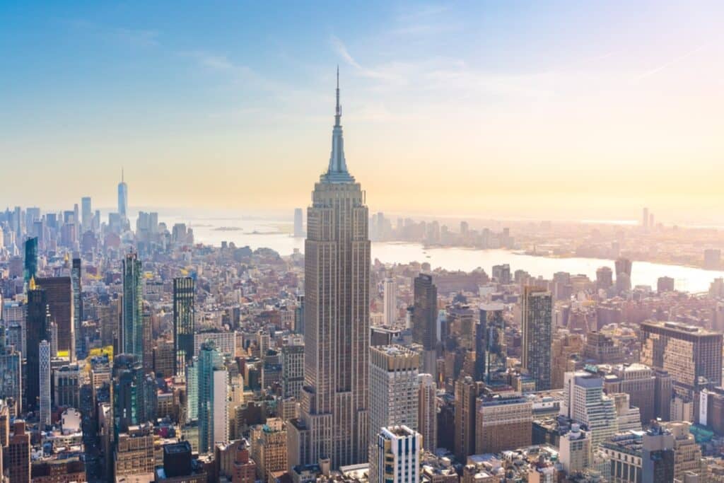 Manhattan New York Skyline