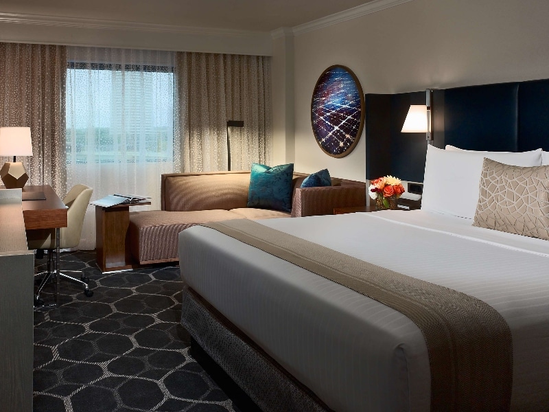 The Royal Sonesta Houston Galleria, upscale retreat, 5 miles from Children’s Museum Houston
