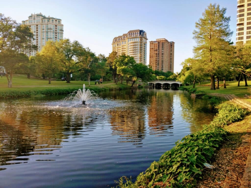 Katy Trail in Uptown Dallas