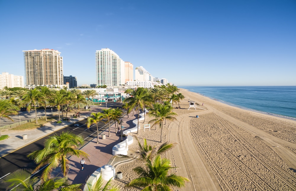 Sunrise at Fort Lauderdale Beach, Fort Lauderdale, Florida