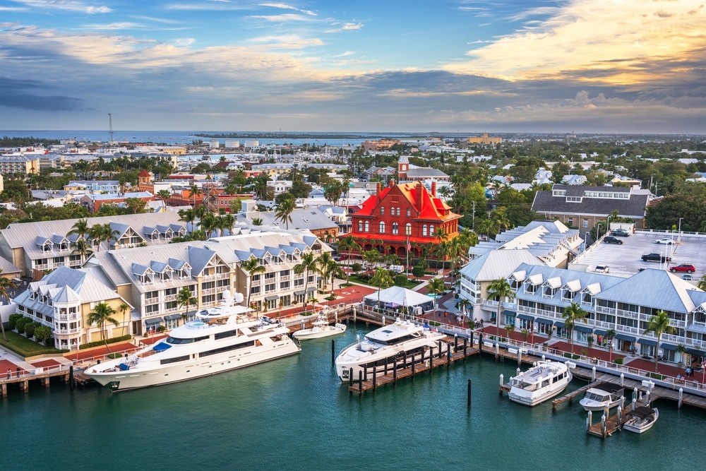 Port at Key West, Florida